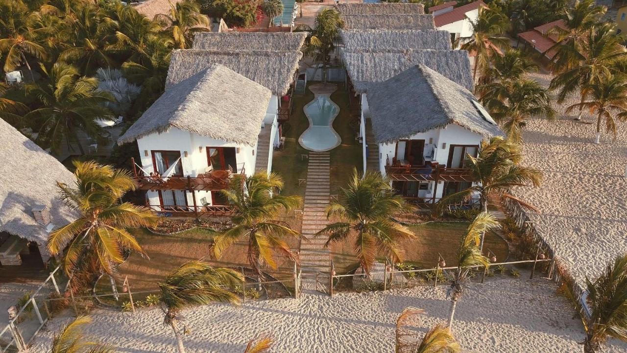 Ap Vila Mar Pe Na Areia Com Vista Para O Mar E Piscina Barra Grande  Exterior foto